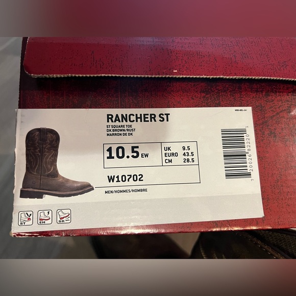 Brand new Wolverine Rancher St square toe boots - Picture 6 of 6